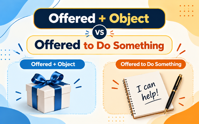 Offered vs Offerred